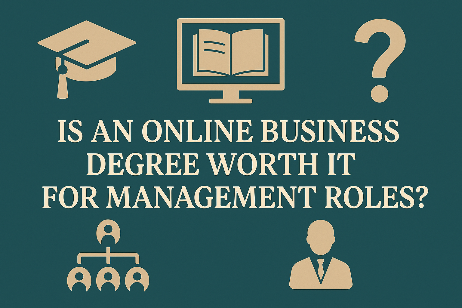 Is Online Business Degree Worth for Management Roles?